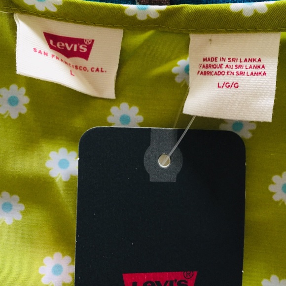 Levi's Embry Tie Front Daisy Blouse - Picture 10 of 14